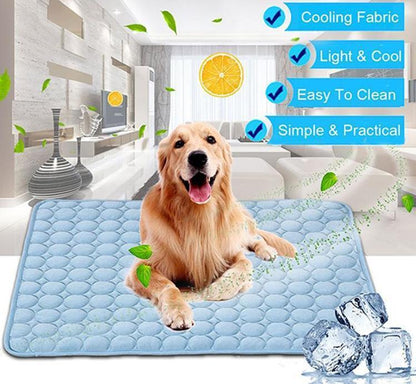 Dog/Cat Ice Silk Cold Nest Pad For Cooling In Summer