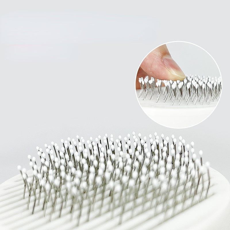 Self Cleaning Slicker Brushes For Dogs/Cat | Pet Hair Removal Comb Stainless Steel Needle
