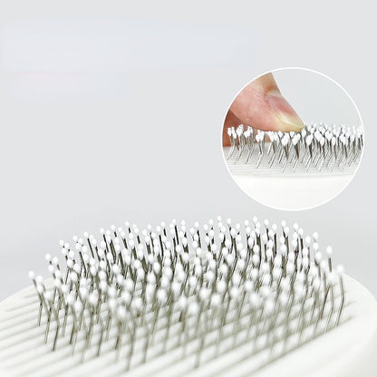 Self Cleaning Slicker Brushes For Dogs/Cat | Pet Hair Removal Comb Stainless Steel Needle