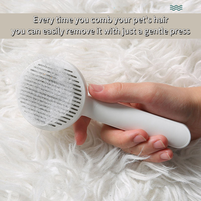 Self Cleaning Slicker Brushes For Dogs/Cat | Pet Hair Removal Comb Stainless Steel Needle