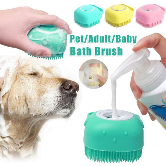 Silicone Dog/Cat Massage Gloves | Cleaning Tool Comb Brush For Dog and cats | Grooming Supplies