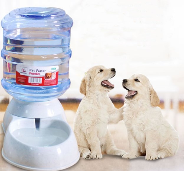 Plastic Cats/Dogs Food Bowl Water Dispenser