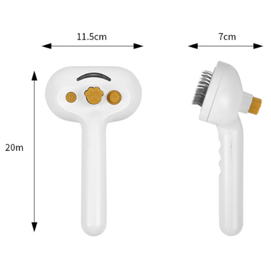 Mist Brush For Short Long Haired Dogs/Cats  | Slicker Brush With Spray For Pet Grooming