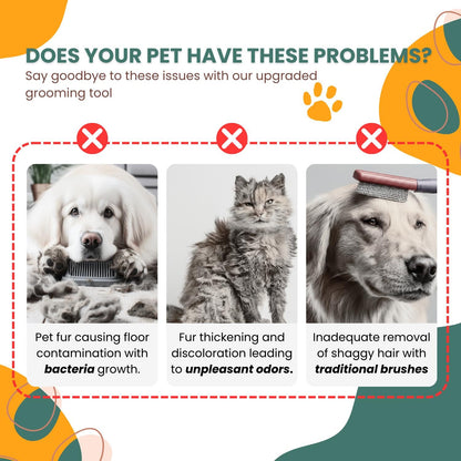 Mist Brush For Short Long Haired Dogs/Cats  | Slicker Brush With Spray For Pet Grooming