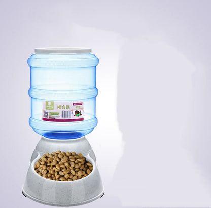 Plastic Cats/Dogs Food Bowl Water Dispenser