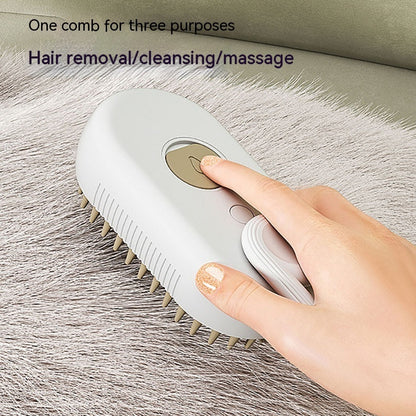 Cat/Dog Steam Brush 3 In 1 | Electric Spray Cat Hair Brushes For Massage | Pet Grooming Comb Hair Removal Combs for Pet