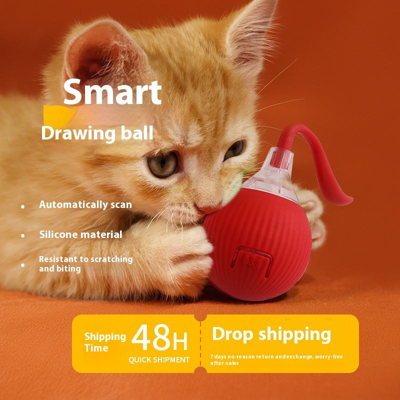 Cat Rolling Ball | Cat Toy Ball Super Drive