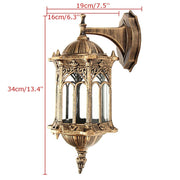 Antique Exterior Wall Light Fixture Outdoor Lamp