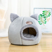 New Deep Sleep Comfort In Winter Cat Bed Iittle Mat Basket Small Dog House Products Pets Tent Cozy Cave Nest Indoor Cama Gato - Statnmore-7861