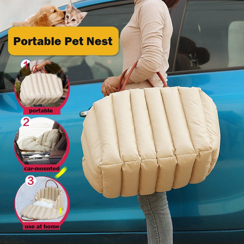 Portable Nonslip Pet Car Seat