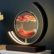 Unique Decorative Sand Painting Night Light Table Lamp