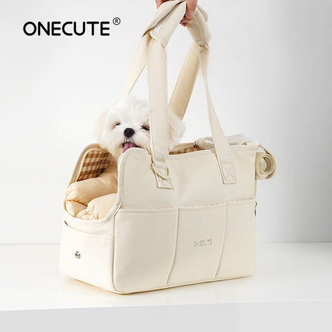 Puppy Go Out Portable Shoulder Handbag