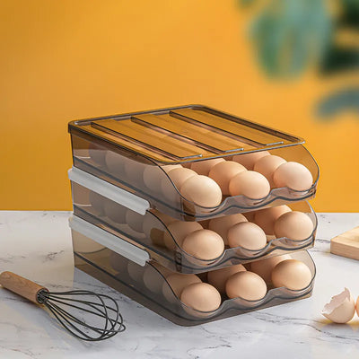 Automatic multi-layer rolling eggs Rack